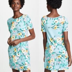 Yumi Kim Livi Shift Floral Short Sleeve Mini Dress in Sun Dance. Size S